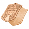 Медаль Бронза 3  место Медаль  (51х70мм, s-2,5мм) - Оптовые поставки. Производсво. Комплексное снабжение учебных заведений. 