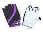 Перчатки для фитнеса 2311-VL, цвет: фиол+черный+белый, размер: L (002354) - Оптовые поставки. Производсво. Комплексное снабжение учебных заведений. 