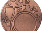 Медаль Звезды Бронза 3  место   (D-50 мм, D-25 мм, s-2 мм) - Оптовые поставки. Производсво. Комплексное снабжение учебных заведений. 