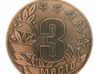 Медаль Бронза 3 место (D-50мм, s-2 мм) сталь - Оптовые поставки. Производсво. Комплексное снабжение учебных заведений. 