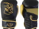 Перчатки боксерские BG-2574BLGLD-10, 10 унций, Кожа, цвет: черный с золотом (323335) - Оптовые поставки. Производсво. Комплексное снабжение учебных заведений. 
