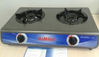 Газовая плита 2-х конфор. NaMilux NA-601 AFM*1 (NA-601 AFM) - Оптовые поставки. Производсво. Комплексное снабжение учебных заведений. 