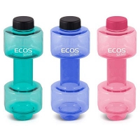 Спортивная бутылка - гантеля ECOS HG-228 (004732) - Оптовые поставки. Производсво. Комплексное снабжение учебных заведений. 
