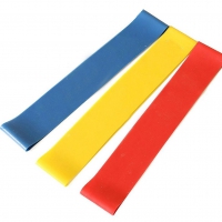 Набор эластичных лент для фитнеса ELB-SET-1, 3 шт. в уп: желтый, синий, красный (006837) - Оптовые поставки. Производсво. Комплексное снабжение учебных заведений. 