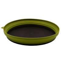 Тарелка силикон с пласт дном 25,5*25,5*4 (оливковый) (TRC-124-olive) - Оптовые поставки. Производсво. Комплексное снабжение учебных заведений. 